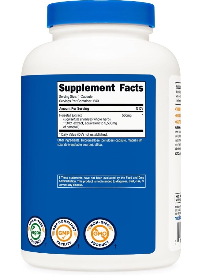 Nutricost Horsetail Extract Capsules - Image 5